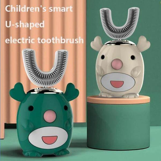 Smart Ultrasonic Silicone Toothbrush for Kids - MaviGadget
