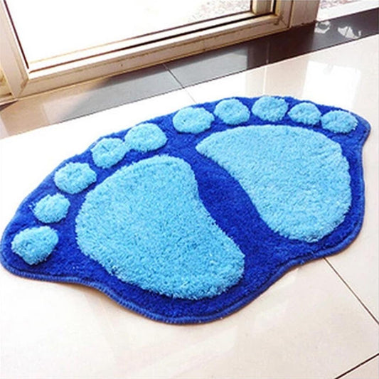 Bear Foot Print Non-Slip Bathroom Mat