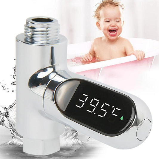LED Screen Bath Water Thermometer Faucet