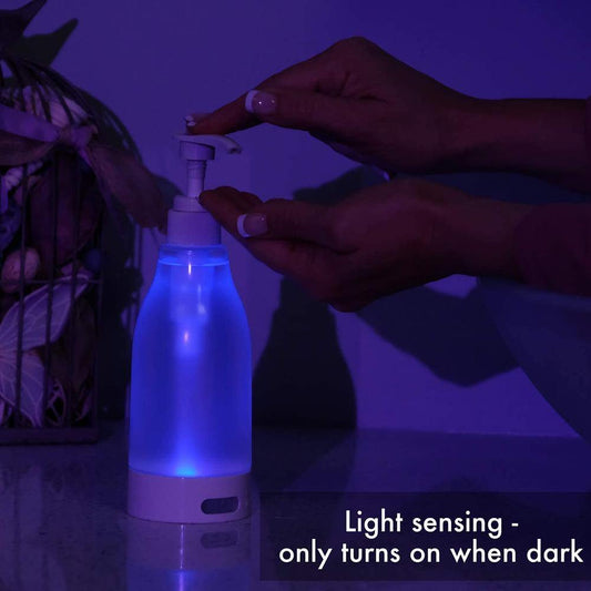 Automatic LED Night Light Soap Dispenser - MaviGadget