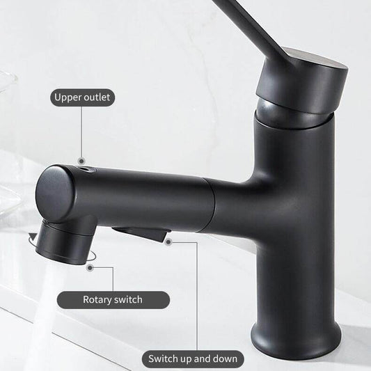 Luxury 360 Rotating Pull Out Sink Faucet - MaviGadget