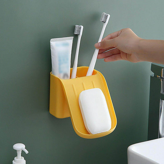 Multifunctional Smart Suction Soap Holder Rack - MaviGadget