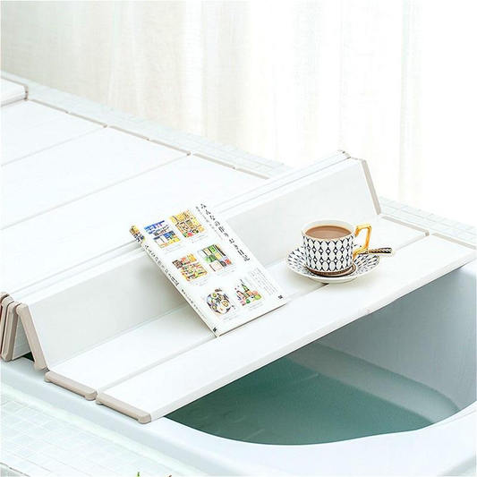 Creative Foldable Anti-Dust Bathtub Cover Tray