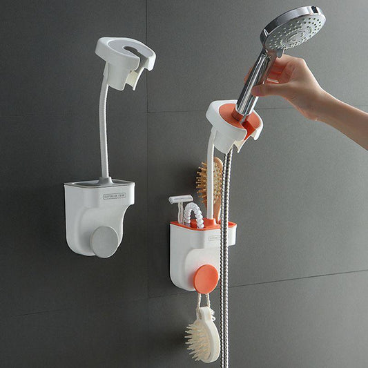 Wall-Mounted Rotatable Shower Head Holder