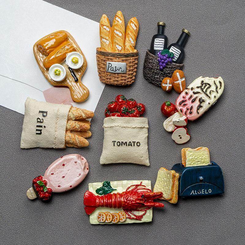 3D Creative Food Magnets - MaviGadget