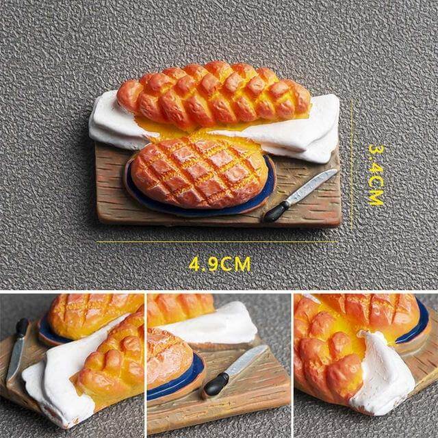 3D Creative Food Magnets - MaviGadget