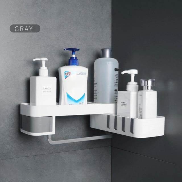 Bathroom Rotating Adjustable Shampoo Wall Shelf Organizer - MaviGadget