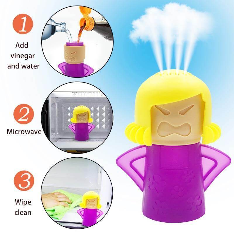 Angry Mama Microwave Cleaner - MaviGadget