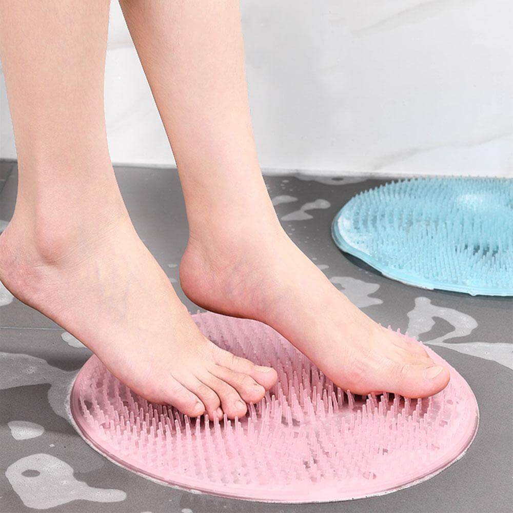 Round Silicone Bath Massage Cushion Brush - MaviGadget