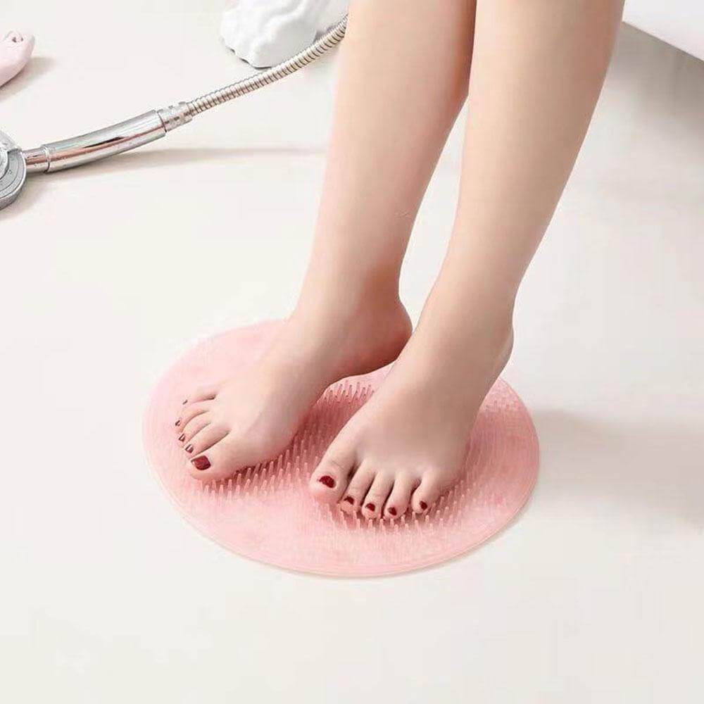 Round Silicone Bath Massage Cushion Brush - MaviGadget