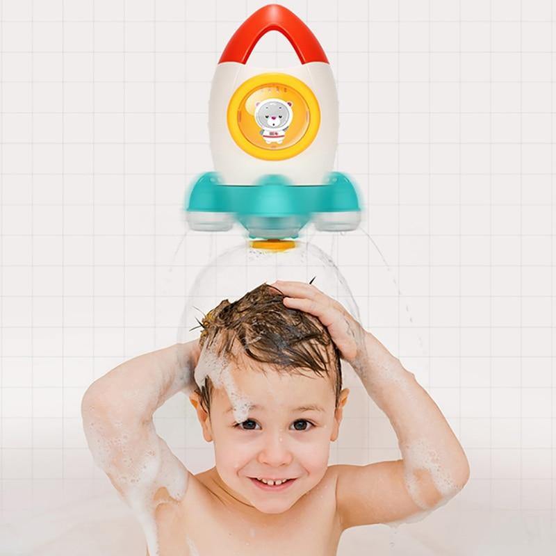 Baby Fun Bath Rocket Water Spray Toy - MaviGadget