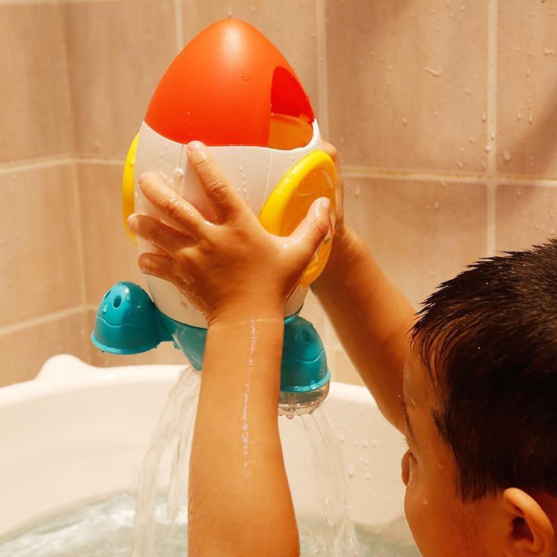 Baby Fun Bath Rocket Water Spray Toy - MaviGadget