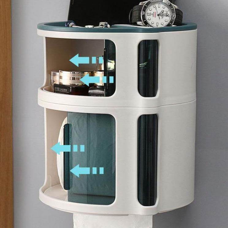 Waterproof No-drill Bathroom Accessories Organizer - MaviGadget