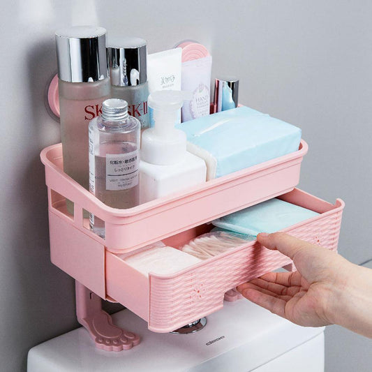 Multi-Layer Bathroom Cosmetic Storage Rack - MaviGadget