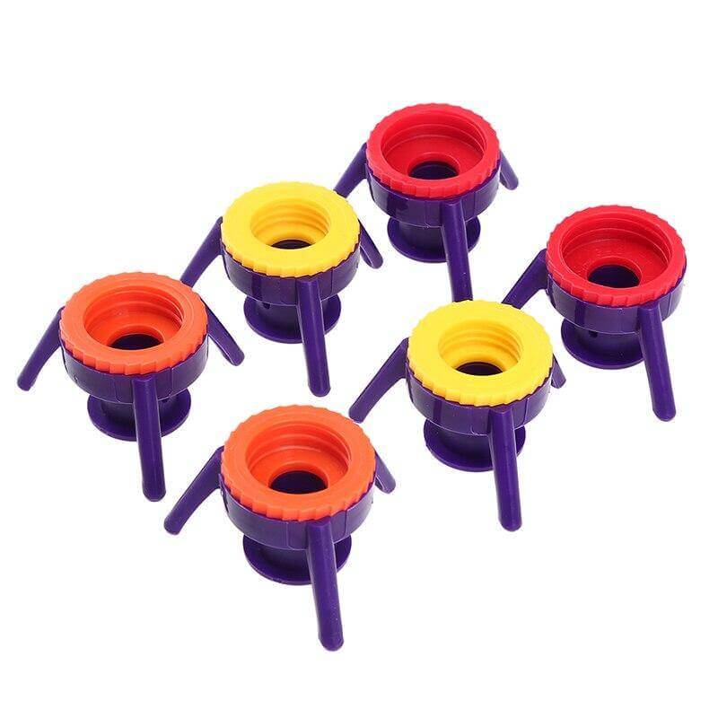 6Pcs Leakproof Bottle Cap Stand - MaviGadget