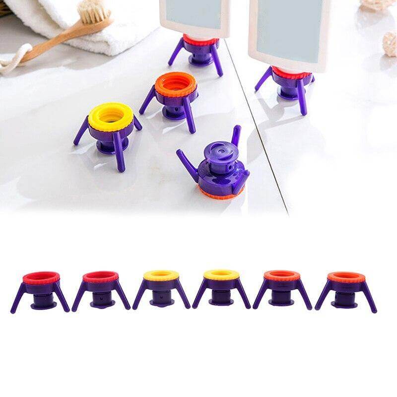 6Pcs Leakproof Bottle Cap Stand - MaviGadget