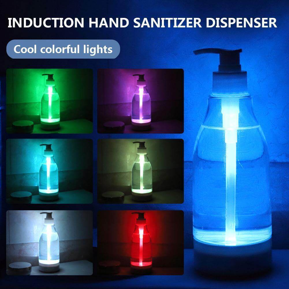 Automatic LED Night Light Soap Dispenser - MaviGadget