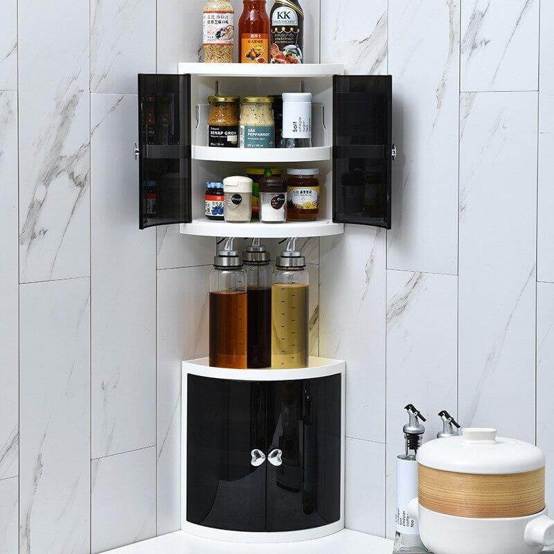 Bathroom Space-Saver Corner Organizer Rack - MaviGadget