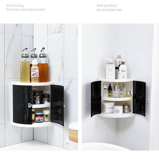 Bathroom Space-Saver Corner Organizer Rack - MaviGadget