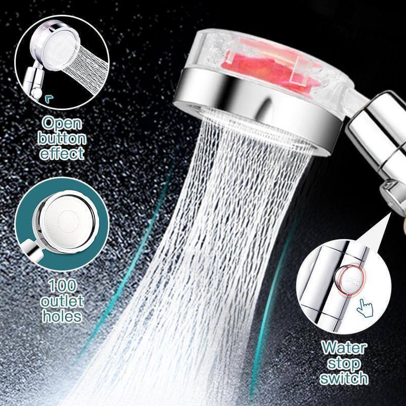 360 High Pressure Rainfall Shower Head - MaviGadget