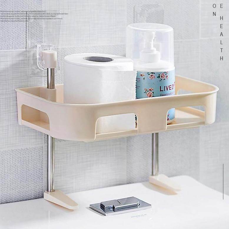 Multilayer Wall-mounted Bathroom Shelf Organizer Rack - MaviGadget