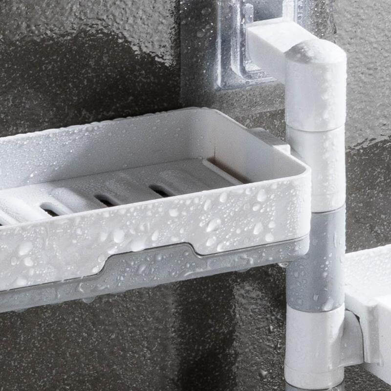 Wall-Mounted Multi Layer Rotatable Soap Holder - MaviGadget