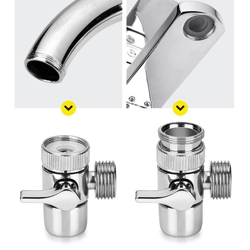 High Pressure Adjustable Head Faucet Extension Head - MaviGadget