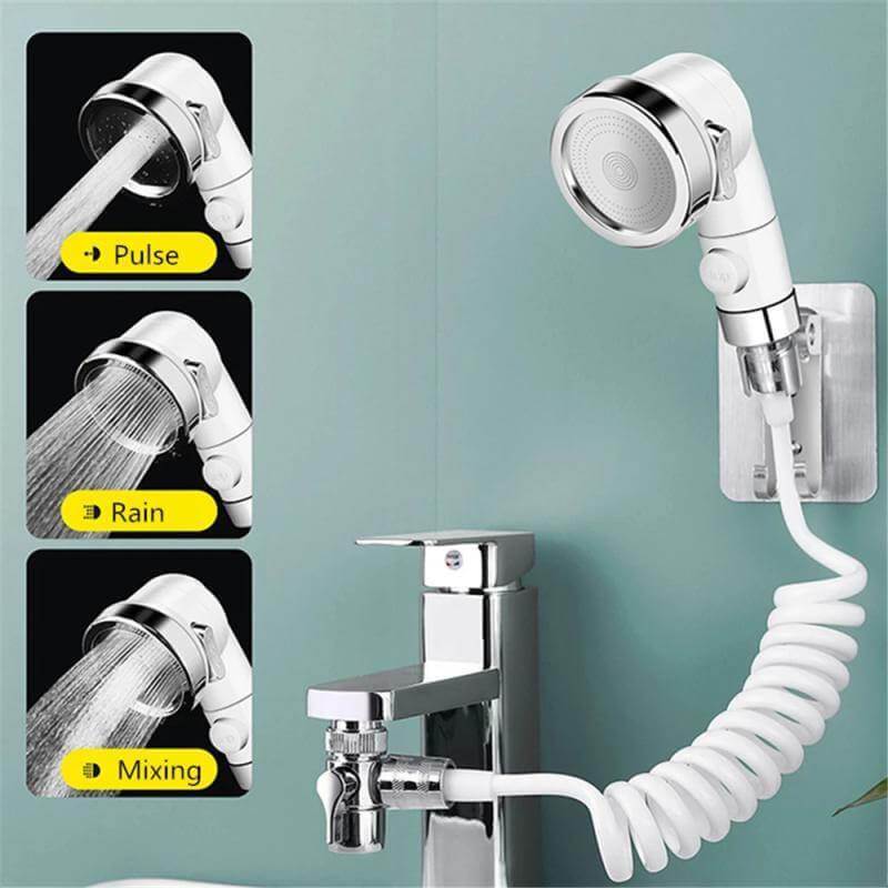 High Pressure Adjustable Head Faucet Extension Head - MaviGadget