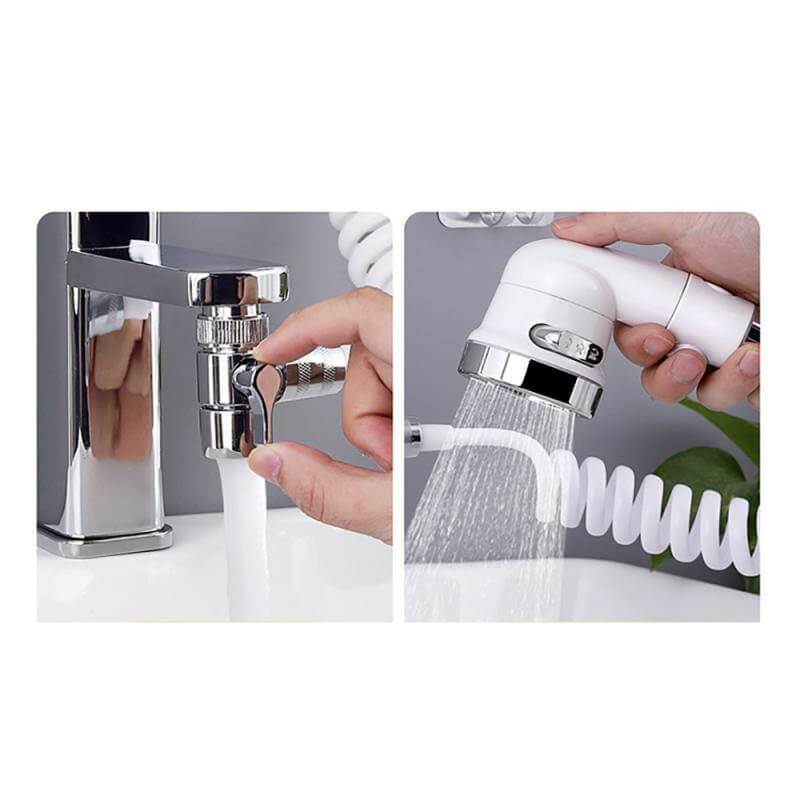 High Pressure Adjustable Head Faucet Extension Head - MaviGadget