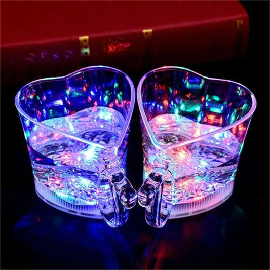 Heart Shaped Glowing Party Cup - MaviGadget