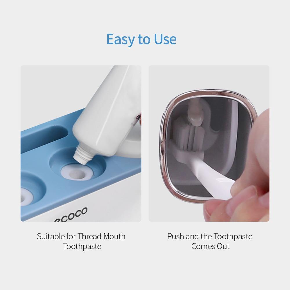 Wall-Mounted Smart Toothpaste Storage Dispenser - MaviGadget