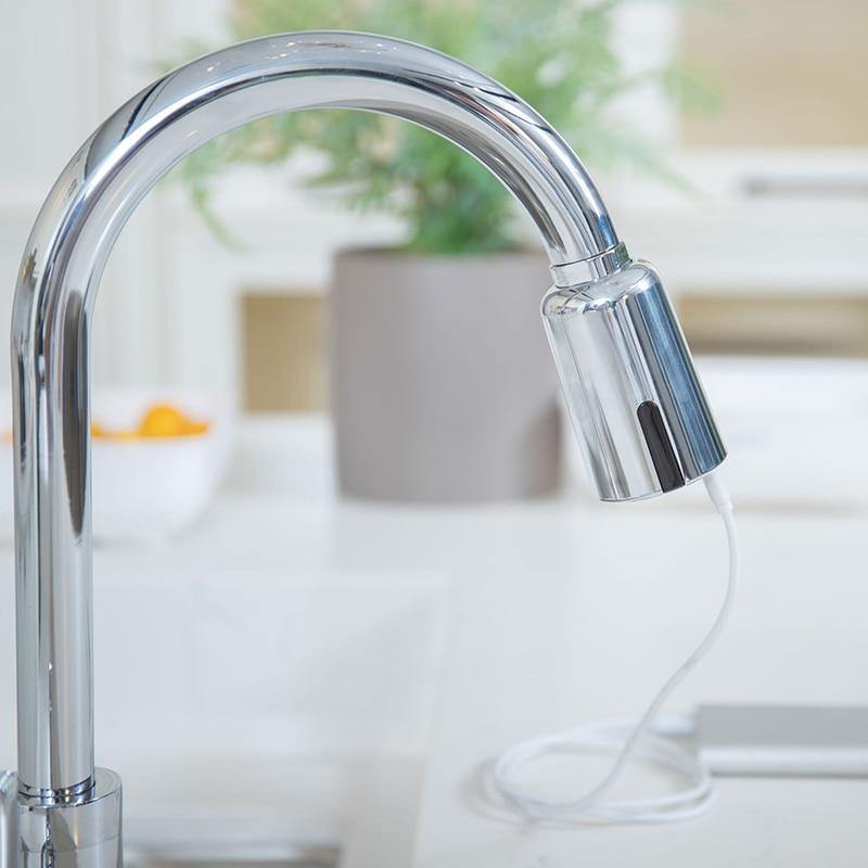 Smart Sensor Water Saving Touchless Faucet Head - MaviGadget