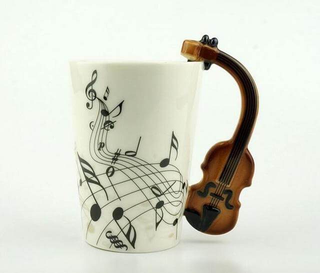 Guitar Style Ceramic Mug - MaviGadget