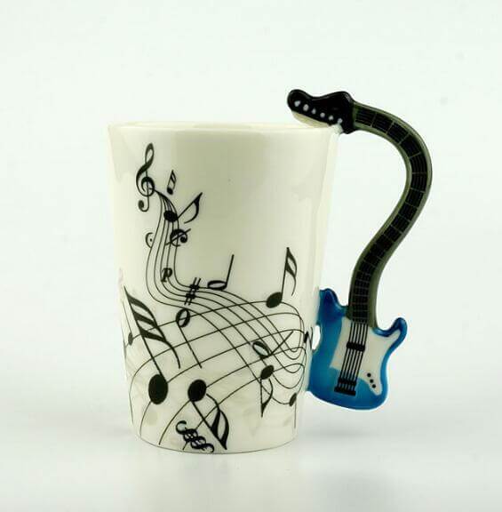 Guitar Style Ceramic Mug - MaviGadget