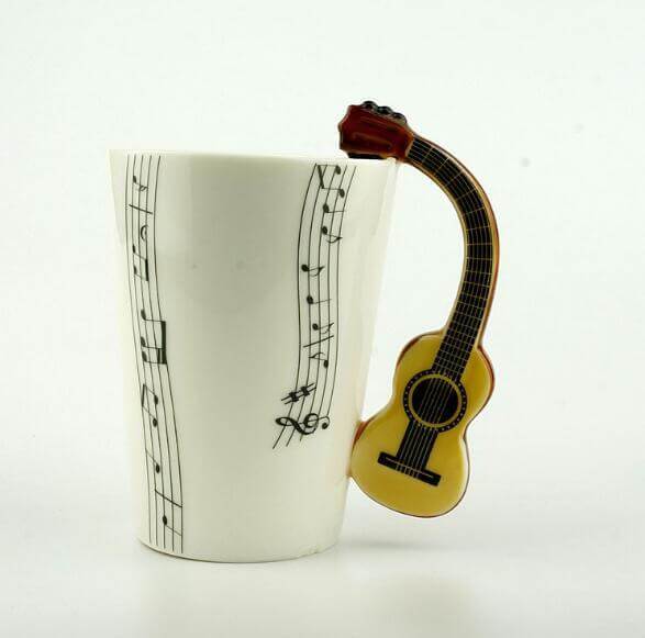 Guitar Style Ceramic Mug - MaviGadget