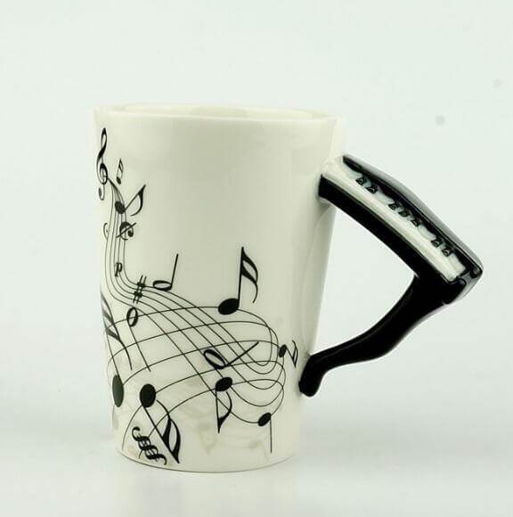 Guitar Style Ceramic Mug - MaviGadget