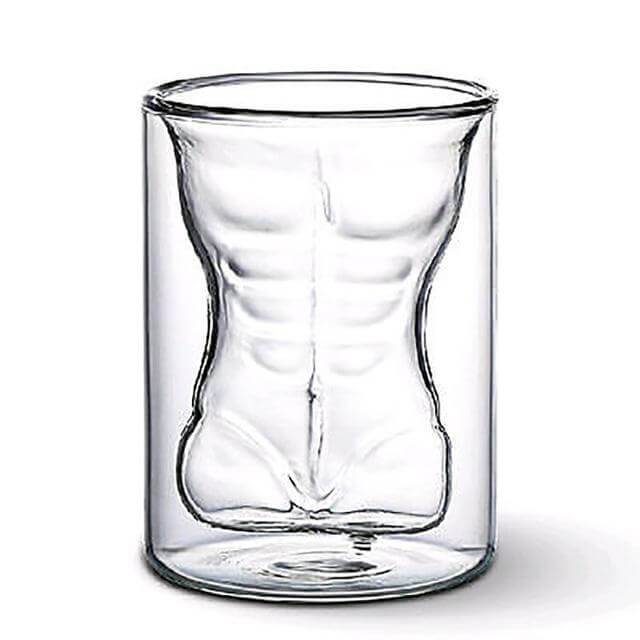 Sexy Lady Men Durable Double Wall Whiskey Glasses - MaviGadget