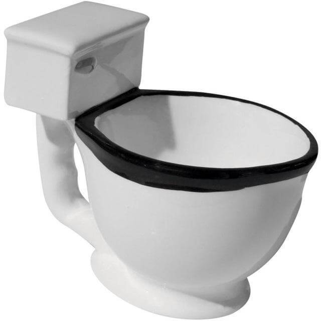 Toilet Ceramic Coffee Mugs with Handgrip - MaviGadget