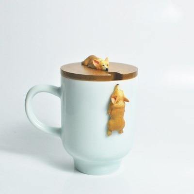 3D Climbing Bulldog Ceramic Mugs - MaviGadget