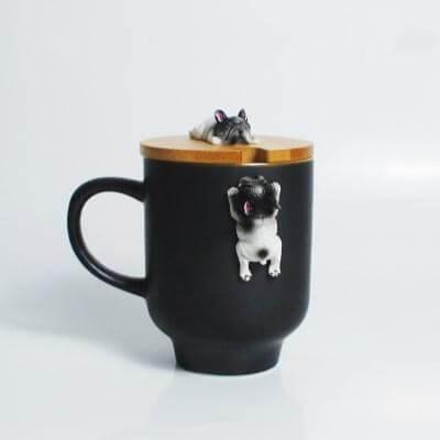 3D Climbing Bulldog Ceramic Mugs - MaviGadget