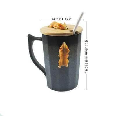 3D Climbing Bulldog Ceramic Mugs - MaviGadget