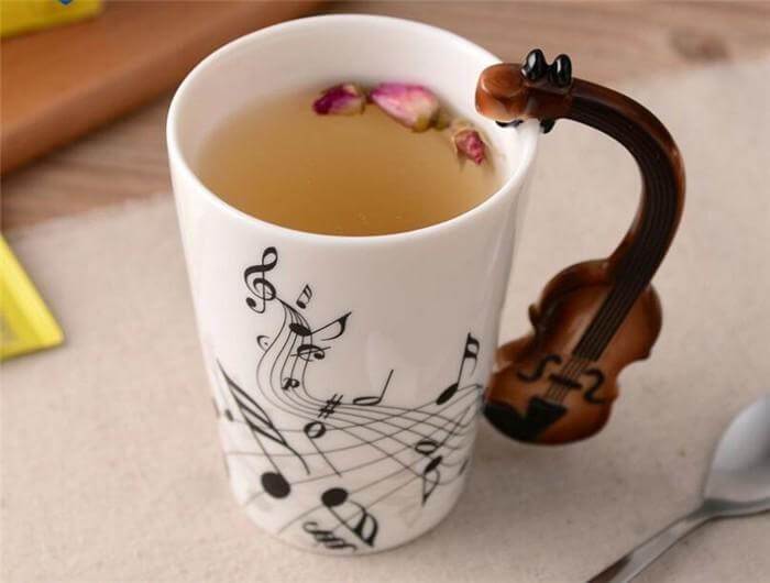 Guitar Style Ceramic Mug - MaviGadget